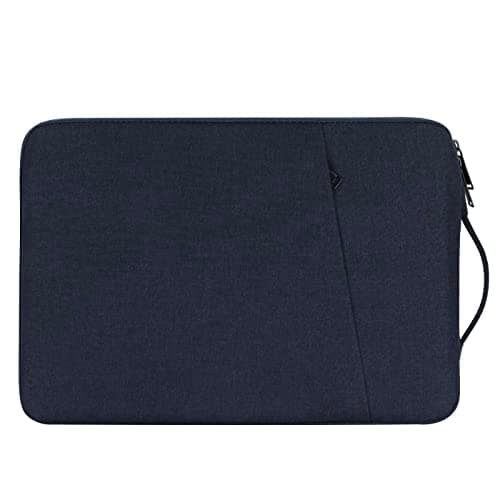 Chelory 13 14 Inch Laptop Sleeve for 13 Inch MacBook Air 14 inch MacBook Pro 2019-2026, 13.3 14 Inch Notebook Ultrabook Computer Water Resistant Shockproof Bag Tablet iPad Carrying Case, Dark Blue — view 4