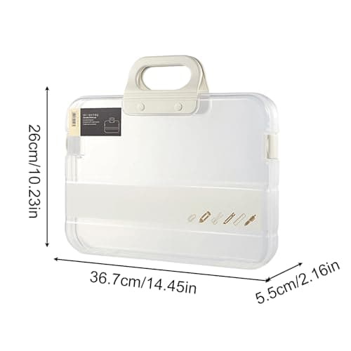File Bag A4 Waterproof Clear Paperwork Bag — view 6