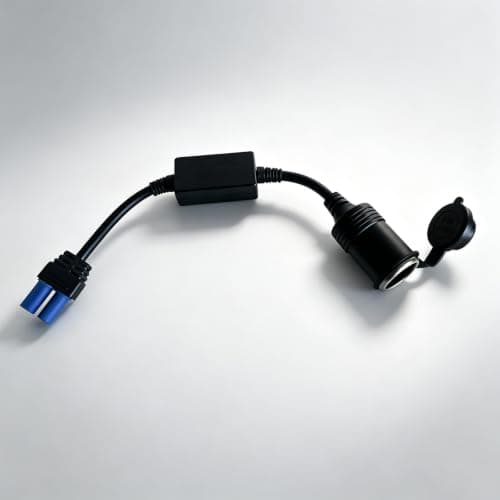 EC5 to 12V Adapter Cable 14 AWG 25cm Female Socket with Cap Cover — view 5
