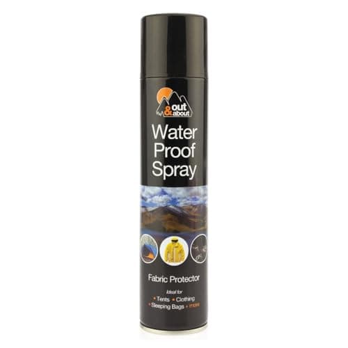 2 x Waterproof Spray Ideal For Tent Sleeping Bags, Rucksacks, Shoes, Boots & Umbrellas Outing Fishing Camping Fabric Protector 300ml