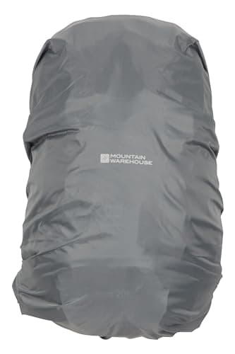 Mountain Warehouse Pace 20L Rucksack - Hydration Compatible Backpack, Airflow Back System Rucksack, Packaway Rain Cover - Bag for Travelling, Hiking, Camping Navy — view 5