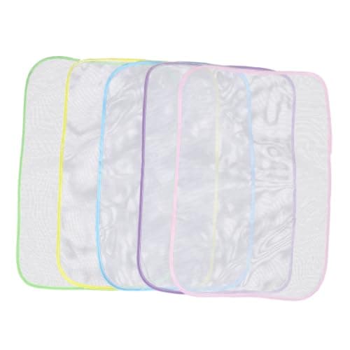 Parliky Travel Ironing Pad 5pcs Mesh Iron Covers for Ironing, Tabletop Board Protector for Clothing and Sewing, Reusable Wrinkle-Free Results