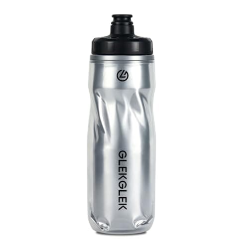 GLEKGLEK Insulated Sports Water Bottle 600ml, Easy to Clean