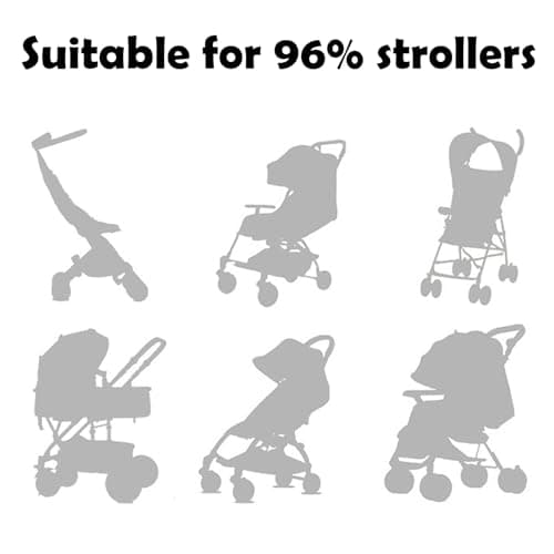 Airplane Stroller Travel Bag - Waterproof Gate Check Bag - Pushchair Cover - Large Portable — view 3