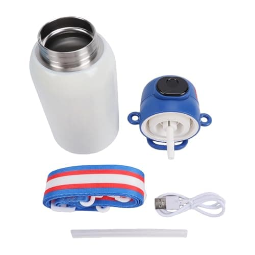 Naroote Fingerprint Water Bottle for Travel, 550ml — view 6
