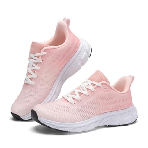 RTOUNT Womens Trainers Mesh Tennis Running Sneakers for Gym Travel Training — view 4