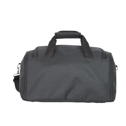 Ryanair Cabin Bag 40x25x20 Underseat Holdall – Airline Approved Travel Duffel with Shoulder Strap – Lightweight Carry On for Ryanair, EasyJet, Jet2, Wizz Air, British Airways (20L) - Black — view 3