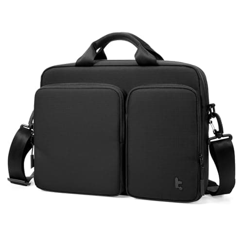 tomtoc Laptop Bag 15 15.6 16 Inch, Water Resistant Laptop Sleeve Case for 15'' New MacBook Air M5(2026), 16'' MacBook Pro M5 Pro/Max (2026), Briefcase with Accessory & Document Storage for Business