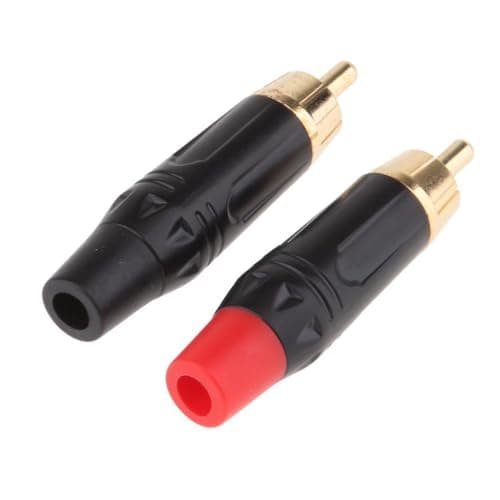 DSOUWEH Professional Grade Male Adapter Plug For Cable Connector Strong Alloy Shell Ensures Long Lasting Performance Male Socket Plug Connector Speaker Plugs — view 5