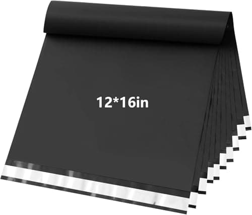 20Pcs Self-Seal Postage Packaging Bags - 12 x 16" Parcel Bags for Clothes & Shipping, Tamper-Proof
