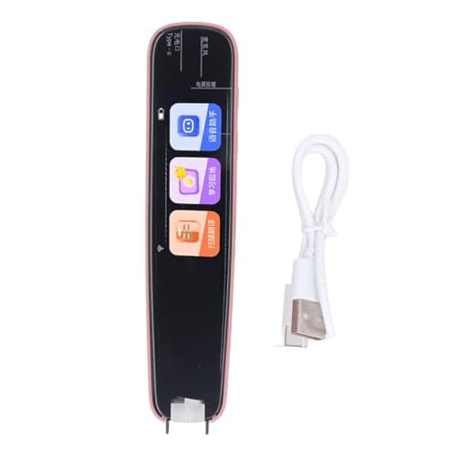 WiFi Translator Device, Intelligent Scanning Pen ABS Material Portable Translation Device Electronic Dictionary Language Translator for Students Learning