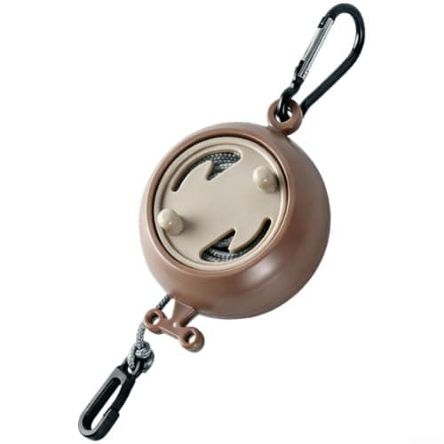 Retractable Clothesline Portable Travel Drying Rope 78in(brown)