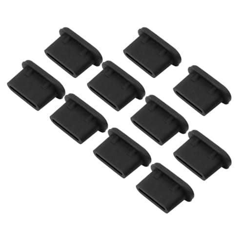 USB C Port Dust Protection Plugs - 0pcs Silicone Charging Port Covers | Dustproof USB C-Type Pôrt Protection Plugs For Cell Phone, Computer, Laptop, Camera, Tablet, Home Office Travel Accessories