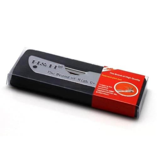 H&H Folding Lock Pick Set Pocket Locksmith Jackknife — view 2