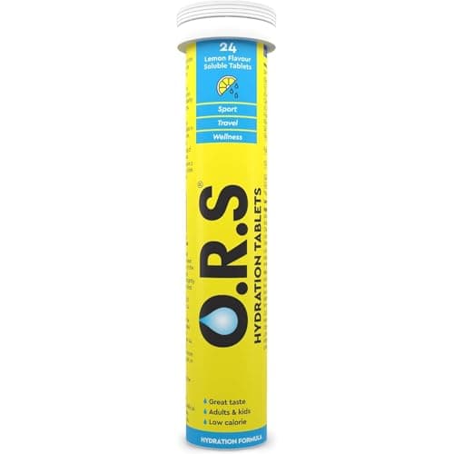 O.R.S Hydration Tablets - Lemon, Pack of 1 | Winter Electrolytes for Dehydration, Sports & Travel Recovery Drinks | Oral Rehydration Salts for Electrolyte Replacement | Vegan, Gluten-Free, Low Calorie — view 4