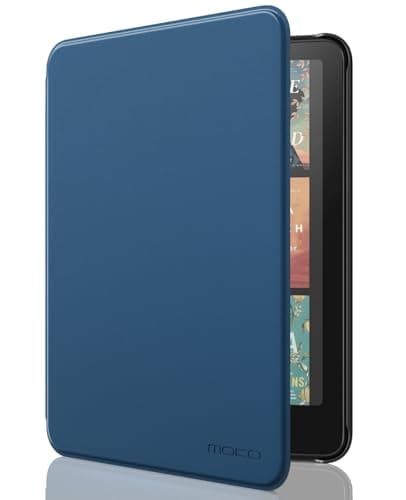 MoKo Case for 7" Kindle Paperwhite 12th Gen&Colorsoft 2024, Dark Sea Blue