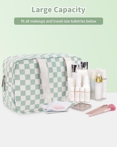 Narwey Large Toiletry Bags for Women,Travel Wash Bag Women for Toiletries — view 6