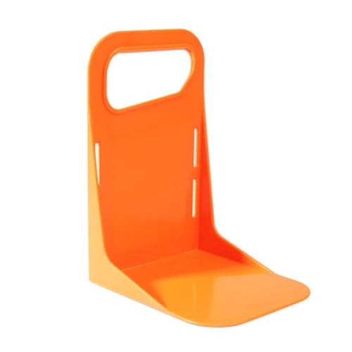 Sharplace Car Trunk Organizer Secure Storage Divider Partition Sturdy Flexible Layout Suitable for road trips daily commuting school runs athletic events, Orange, S