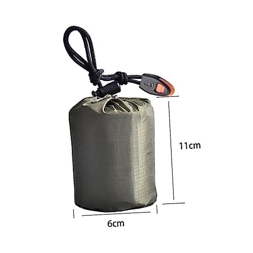 BESPORTBLE Disposable Emergency Hiking Lantern Survival Travel Bag Liners Heated Inflatable Kits Camping Sleeping Bags Thermal Aluminum Film — view 2