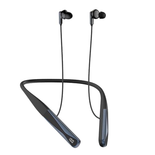 Nsyee A18C Neckband Headphones, ANC Bluetooth 5.4 Wireless Earphones