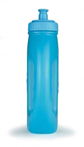 Ultimate Performance UP Runners Bottle 580cc Blue Carbon Neutral Certified BPA free flexible food grade plastic Fully Recyclable Ergo Shape Soft Spout Cap Run Hike Outdoor Sport Marathon Ultimate — view 2