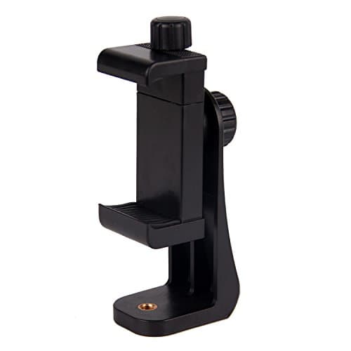 CAMBOFOTO 2-Pack Tripod Phone Holders with Adjustable 360° Clamp — view 2