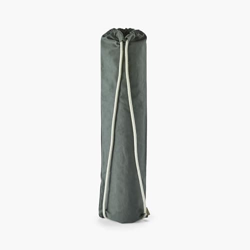 Myga Yoga Mat Bag – Cotton Yoga Mat Carrier with Shoulder Strap & Drawstring Closure – Lightweight & Durable Yoga Mat Holder – Eco-Friendly Mat Storage for Home, Gym & Travel – Sage or Cream (Sage) — view 5