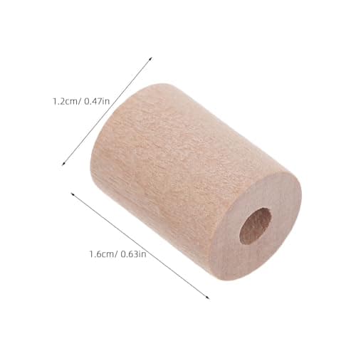 20pcs Wooden Pegboard Hole Plugs for Hooks, 12mm to 4mm — view 2