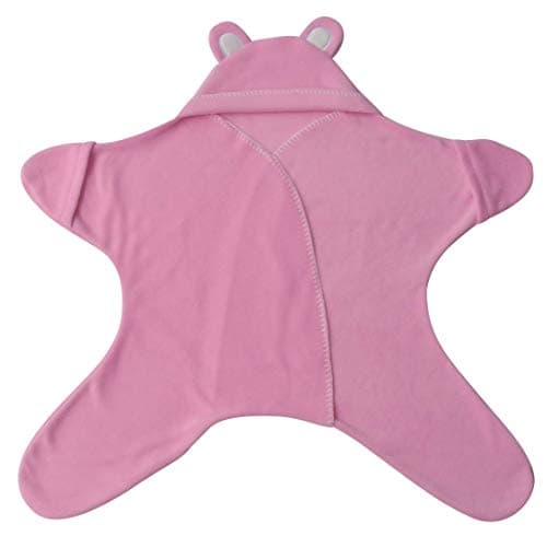 Baby Wrap blanket in Luxury Gift Box by BABY BLISS Star Wrap Fleece for Newborns Infants and Toddlers 2 – 12 Month’s Boy Girl Super Soft Great for Travel Strollers and Car Seats (Pink) — view 5