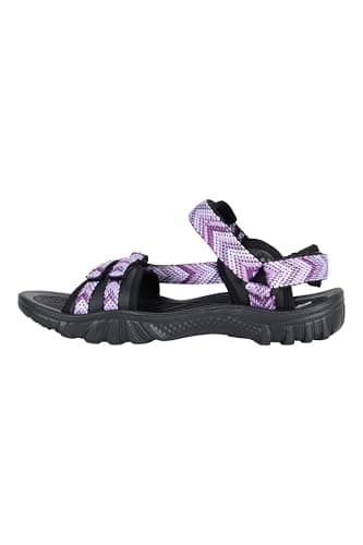 Mountain Warehouse Cyprus Womens Summer Walking Sandal Purple 6 — view 5