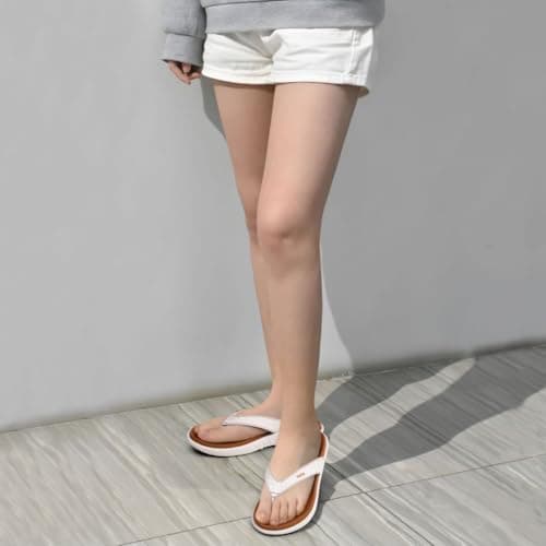 KuaiLu Flip Flops For Women Arch Support Yoga Mat Cushioned Thong Sandals — view 2
