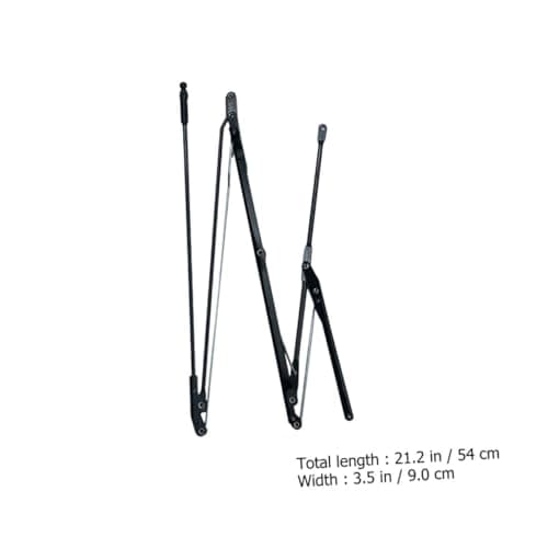 COLLBATH Iron Folding Umbrella Repair Parts Replacement Set Ribs Black — view 2