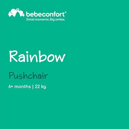 Bebeconfort Rainbow, Lightweight Baby Buggy Stroller, Multi-Position Reclining Stroller, Foldable with Compact Closure, for Children Aged 6 Months - 4 Years, max 22 kg, Travel Buggy, Mineral Green — view 2