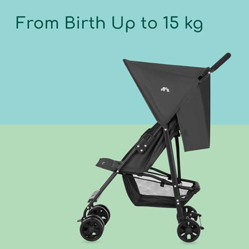 Bebeconfort Snow, Baby Buggy Stroller, 0 Months - 3.5 Years, 0-15 kg, Travel Buggy, Lightweight & Foldable, Mineral Graphite — view 3