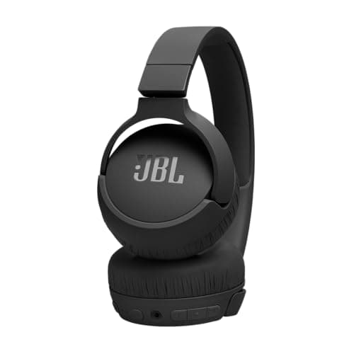 JBL Tune 670 NC Wireless On-Ear Bluetooth Headphones with Adaptive Noise-Cancelling Technology and Lightweight Design, 70-Hour Battery Life, Black — view 3