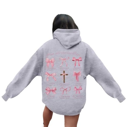 Hoodies For Women Word Graphic Sweatshirts Hoodie Sweatshirts Preppy Clothe — view 2