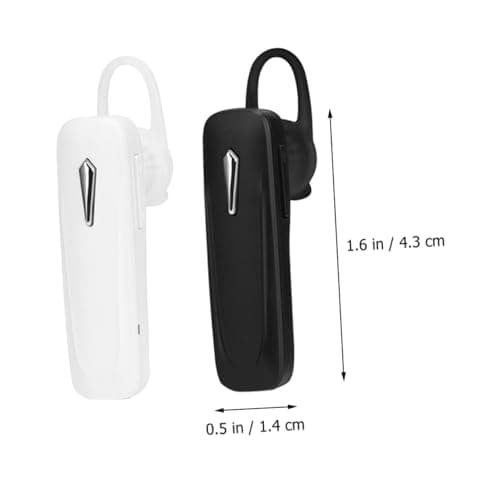 CIYODO 2pcs Car Wireless Headset Earbuds Hands-free Earphone Microphone for Business Travel Office Use — view 4