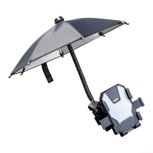 Portable Phone Sun Shade Umbrella, Clamp Shield For Outdoor Travel — view 3