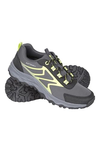Mountain Warehouse Softshell Kids Walking Shoes Green 3