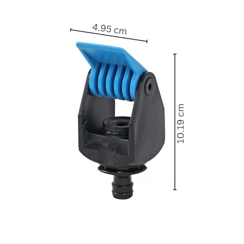 Beach Stone Universal Tap Connector Adapter Mixer Kitchen Garden Hose Pipe Joiner Fitting Kitchen tap Adaptor to Link Garden/Outdoor Hose with Universal Hose Connector to Angled Kitchen tap (Blue) — view 5