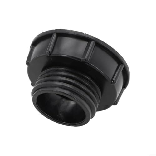 2 Piece IBC Adapter 80mm to S60x6 Threaded Connector for Water Tank — view 3