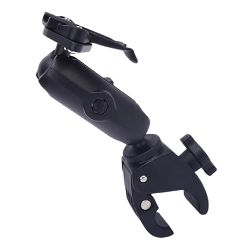 VGEBY Motorcycle GPS Mount with 1 Inch Ball, Nylon Black (Stand Kit A) — view 2