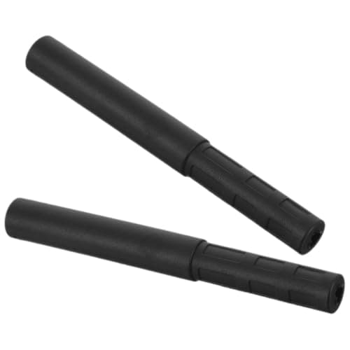 TEMPNAP 2pcs Carbon Fiber Golf Club Extension Rod Black for Drivers