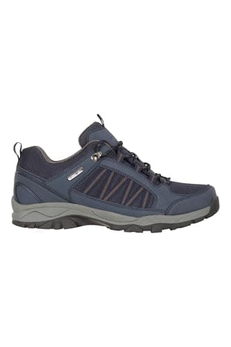 Mountain Warehouse Path Mens Waterproof Walking Shoes Navy 11 — view 3