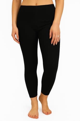 Gaffer Womens Thermal Bottom Underwear Ladies Winter Warm Long Johns Leggings Bottom 4 Pack Black 14-16 — view 2