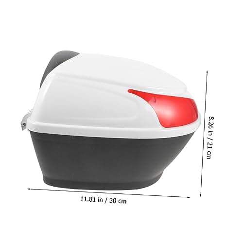 HEALEEP Motorbike Tail Box Plastic Practical Helmet Storage Box — view 5