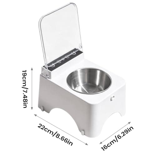 Smart Pet Feeder with Lid – Sensor-Activated Automatic Cat Food Bowl — view 2