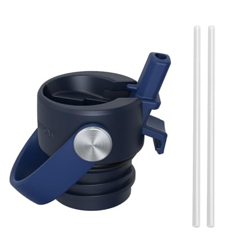 Sparrow Insulated Water Bottle 750ml FlipFlow Metal Drinks Bottle Straw — view 4