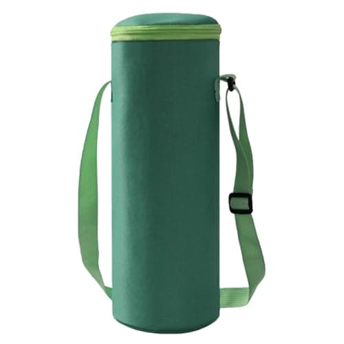 WSXQAZ Wine Cooler Bag, Water Bottle Carrier Bag with Shoulder Strap Insulated & Padded Portable Sports Water Bottle Bags Insulated Bottles Cool Bags for Men Women Hiking
