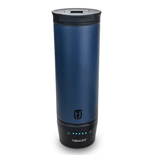 ThermoJoe 16 Oz. Rechargeable Heated Smart Travel Mug for Coffee and Tea with Temperature Control